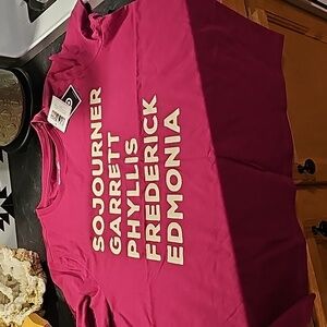 Target black history month magenta pink pioneers graphic tee xxl